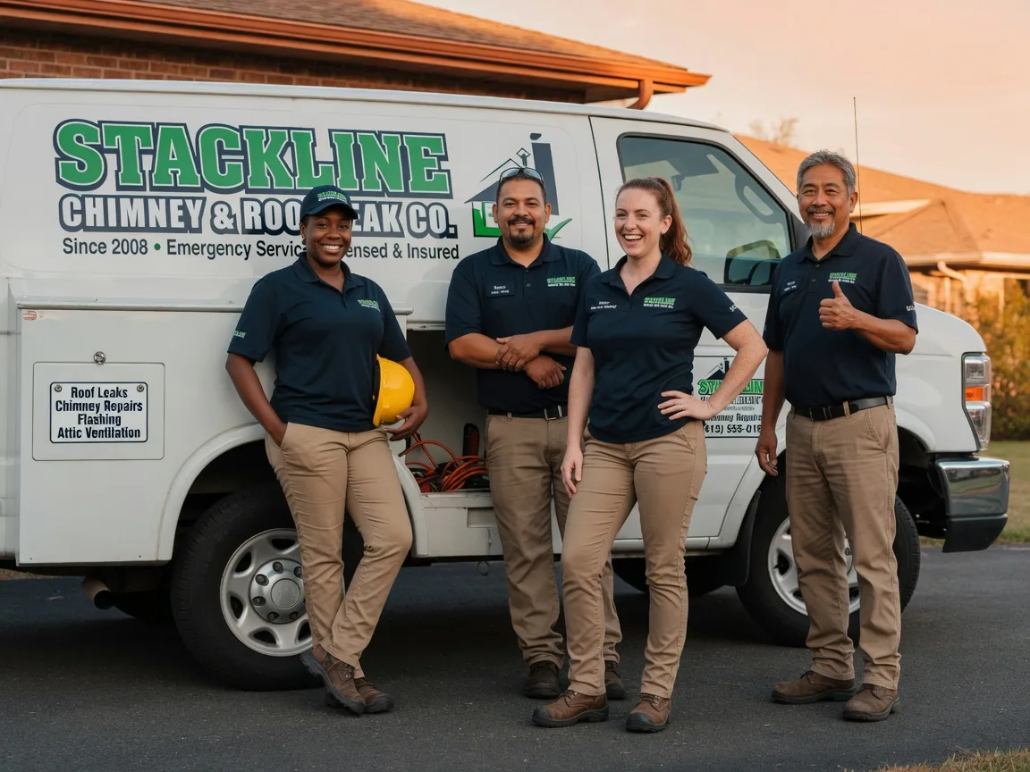 Chimney flashing repair company in Glyndon, MD